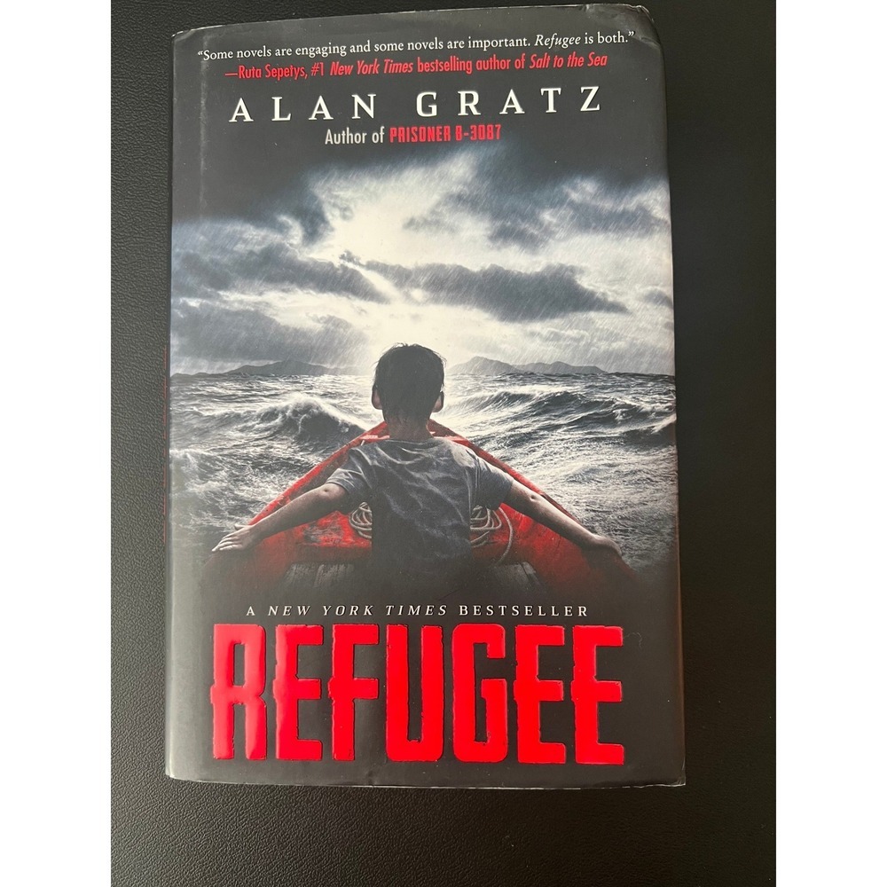 Refugee Alan Gratz Hardcover Book 2017 First Edition Scholastic Press Novel